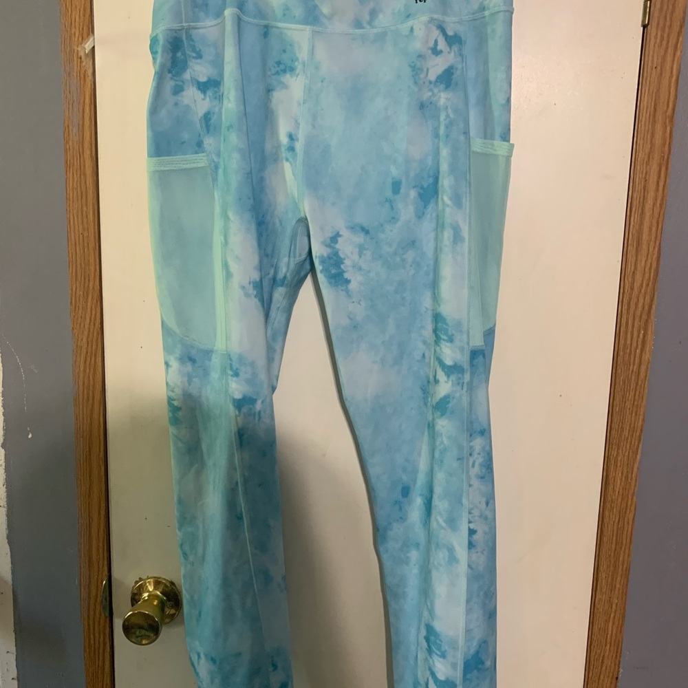 Earth Republic Blue Leggings Size X-Large